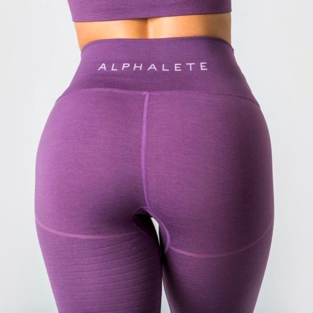 Ultra Violet Alphalete Revival Leggings